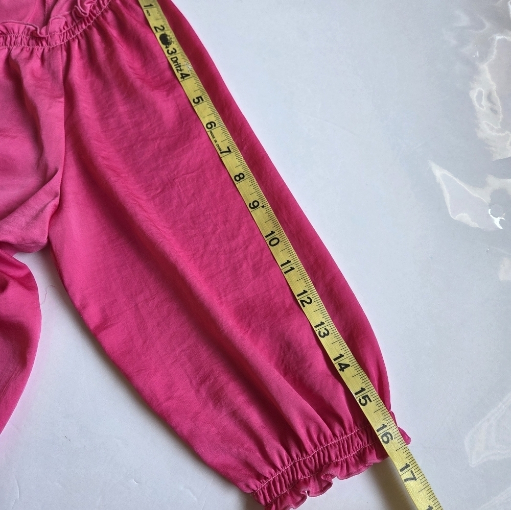 Pink Ruffled INC Women's Top - Picture 6 of 7
